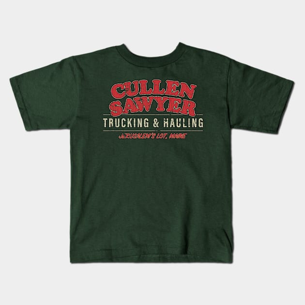 Cullen Sawyer Trucking & Hauling 1979 Kids T-Shirt by JCD666